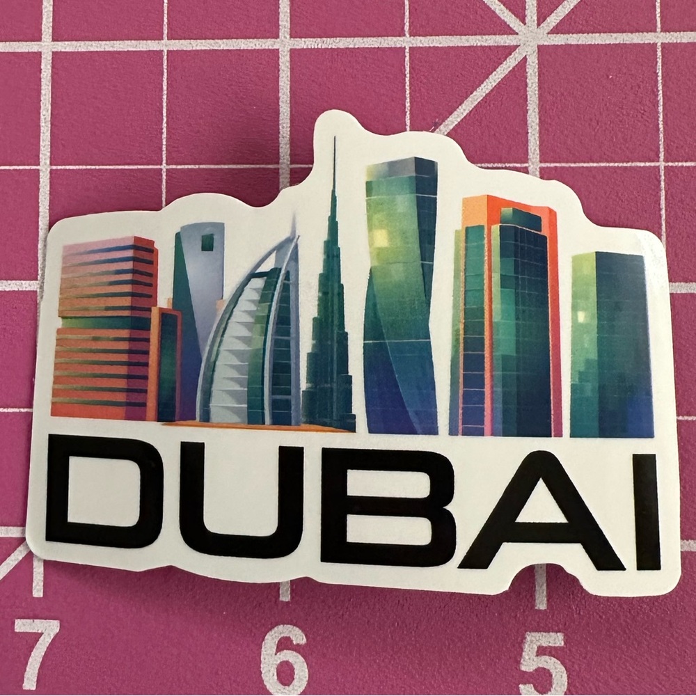 💜13/$13 +Bundle Sticker Sale | Travel Dubai Waterproof Sticker
